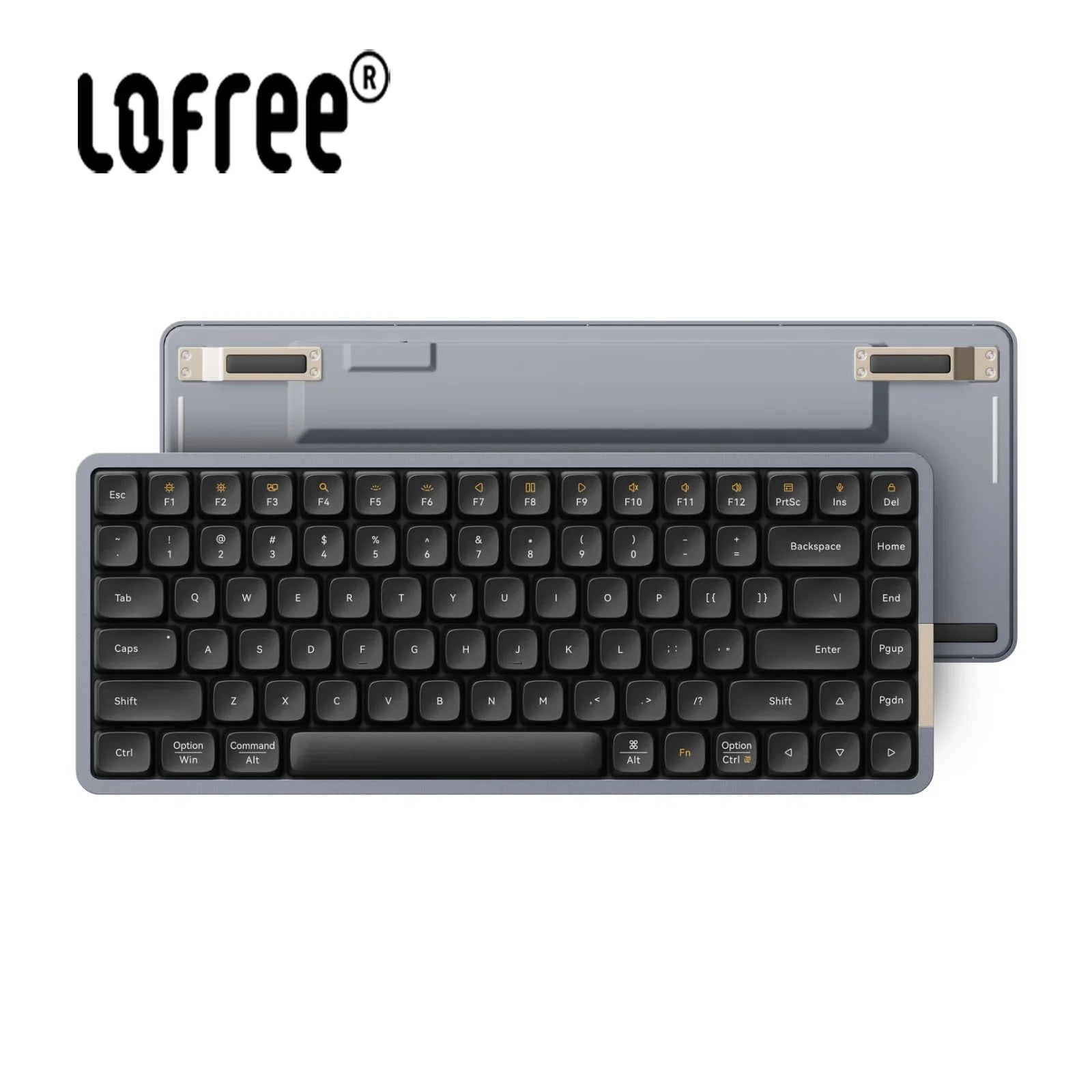 Lofree Flow Low Profile Wireless Mechanical Keyboard Bluetooth Gasket 2-Mode 84keys Laptop PC Customization Gaming Keyboard DIY